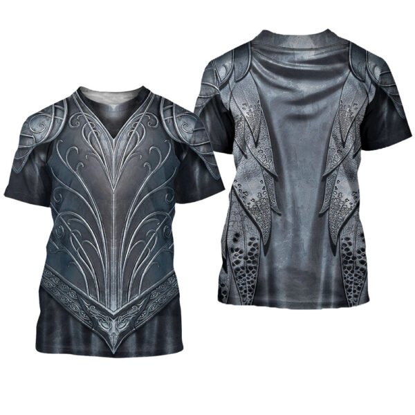 Personal Sports Armor 3D Digital Printing T-shirt - immagine 3