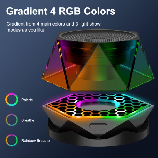 Creative Magnetic Bluetooth Audio Diamond Rgb Wireless - immagine 2