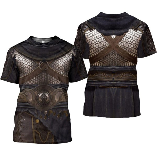 Personal Sports Armor 3D Digital Printing T-shirt - immagine 4