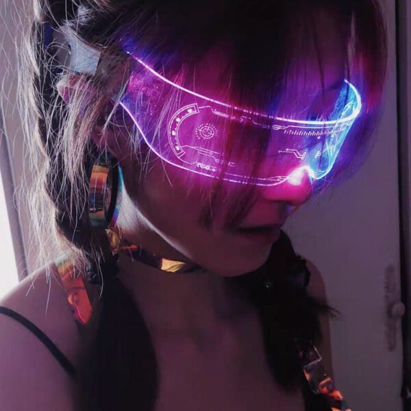 Saibo Punk Style Glasses - immagine 3